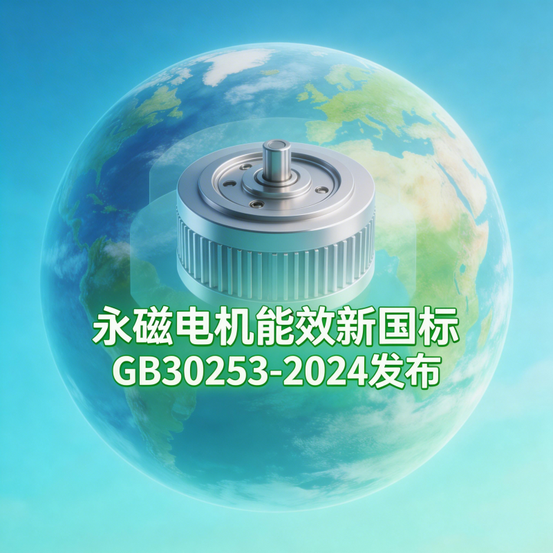 永磁電機能效新國標GB30253-2024發布