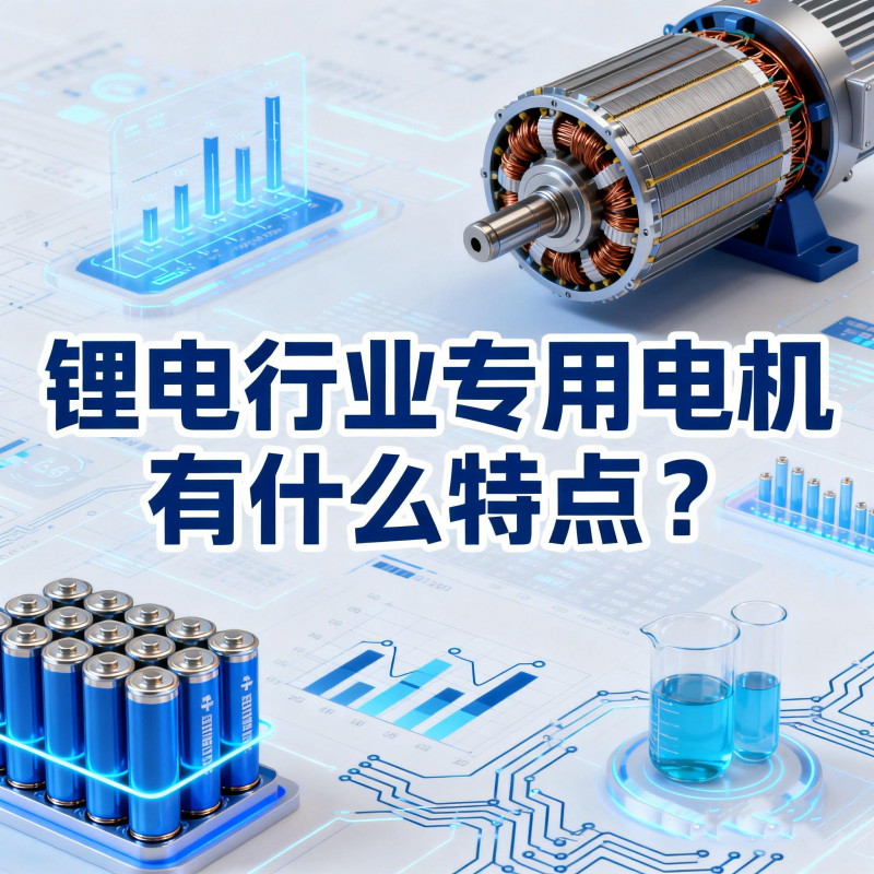 鋰電行業專用電機有什么特點？